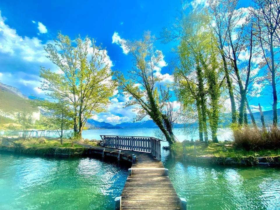 Woody 100M Du Lac Balcon Annecy Dış mekan fotoğraf